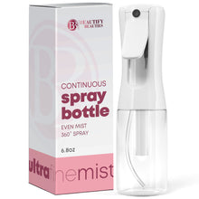 Load image into Gallery viewer, Spray Bottle For Hair – Continuous Mister Spray Bottle for Hairstyling, Cleaning, Plants, Pets, Barbers, Salons, Essential Oil Scents